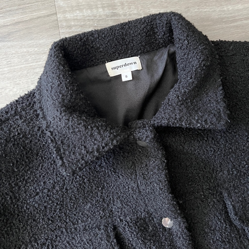 Revolve Superdown Margot Oversized Jacket, Size S… - image 2